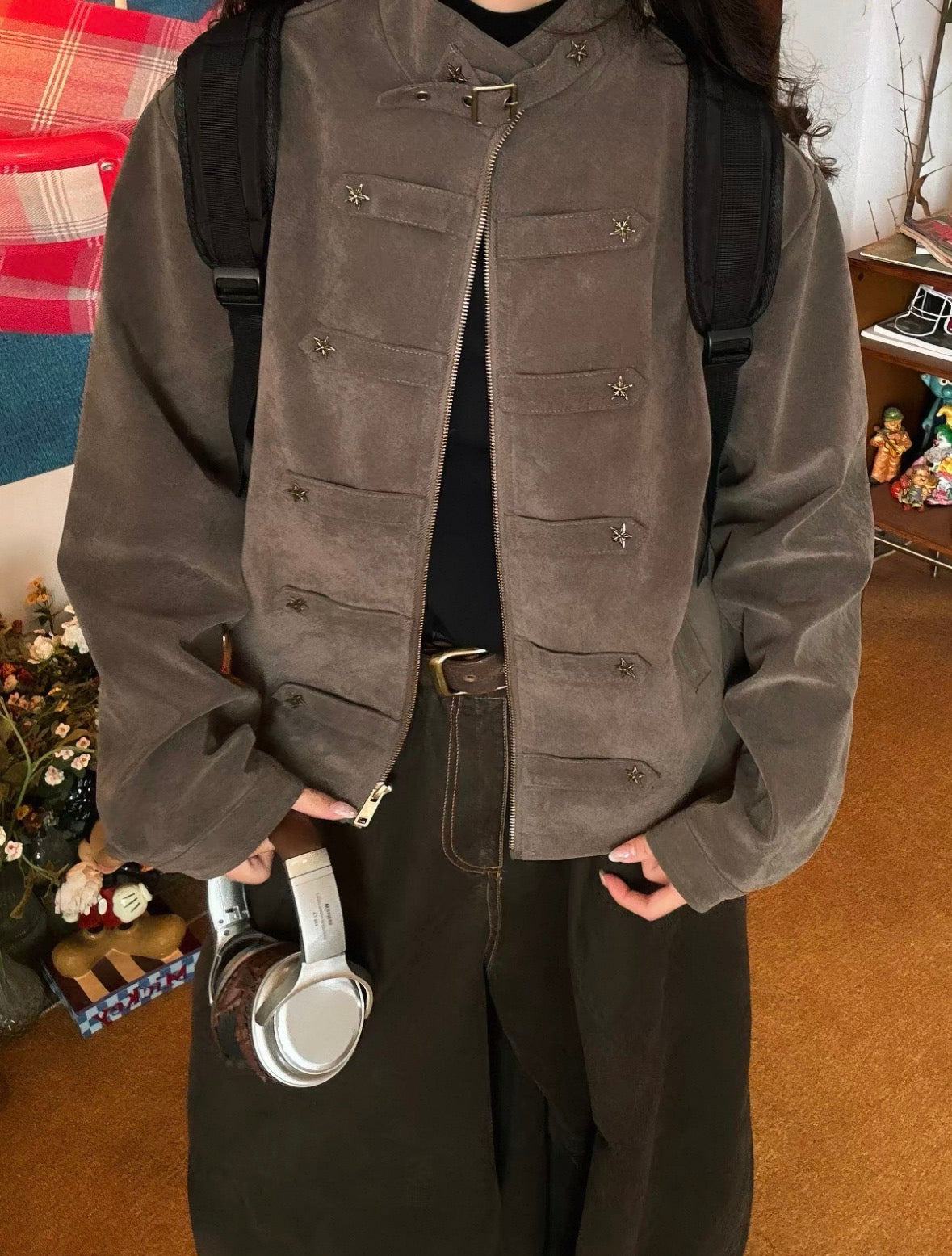 Retro work jacket