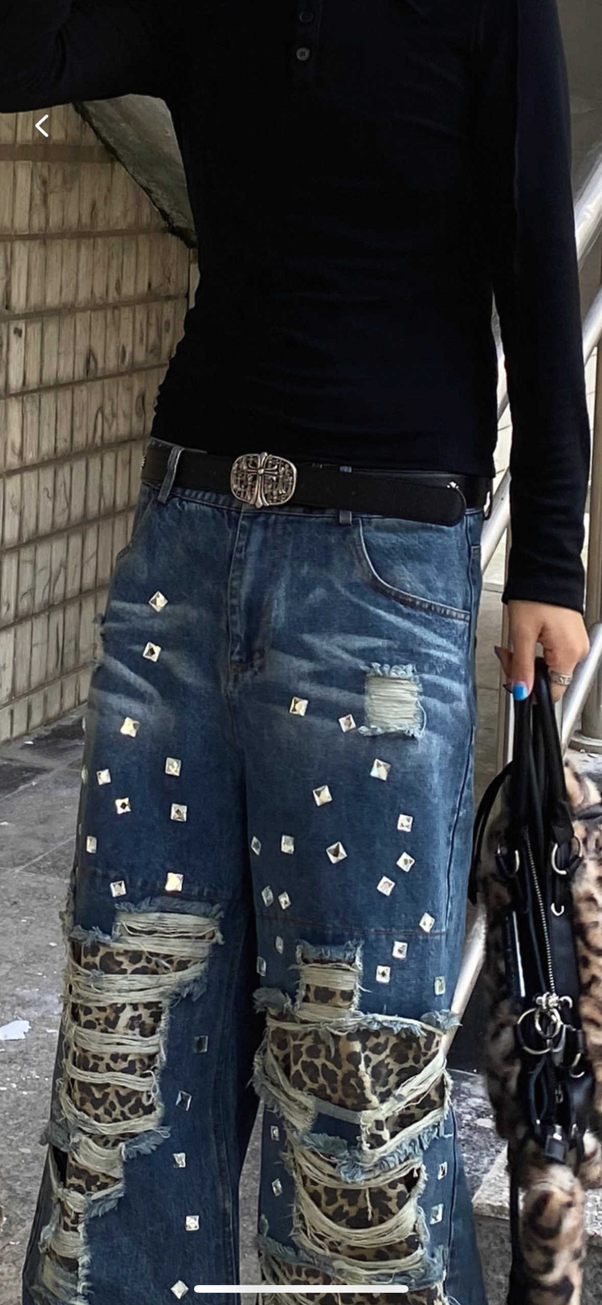 Chrome hearts belt