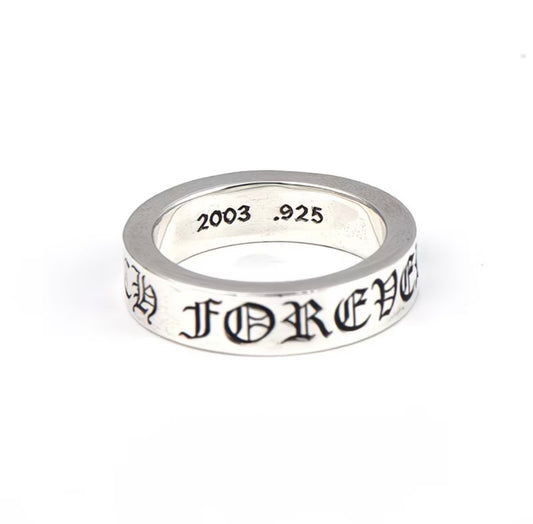 Forever heart ring