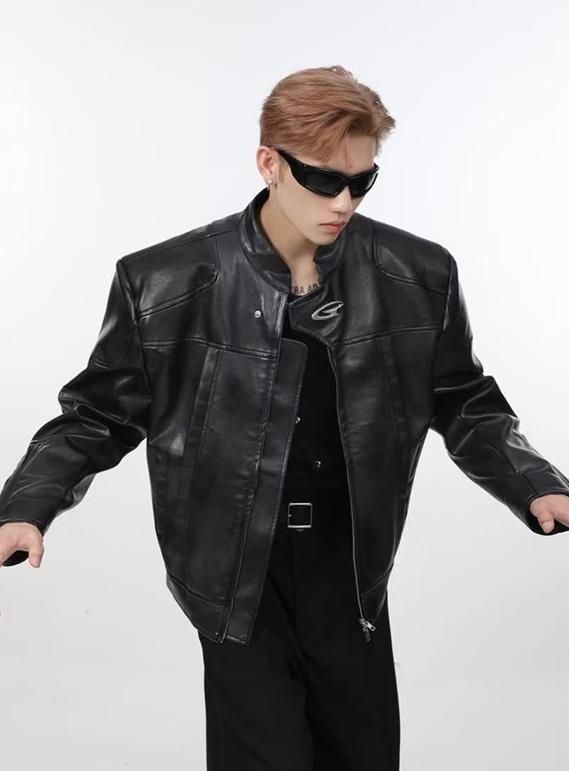 Autumn leather jacket