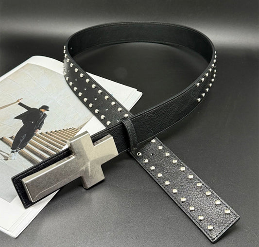 faux leather belt