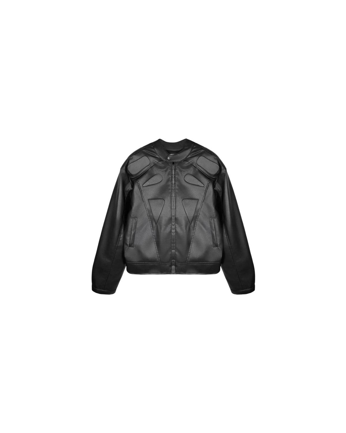 Leather coat