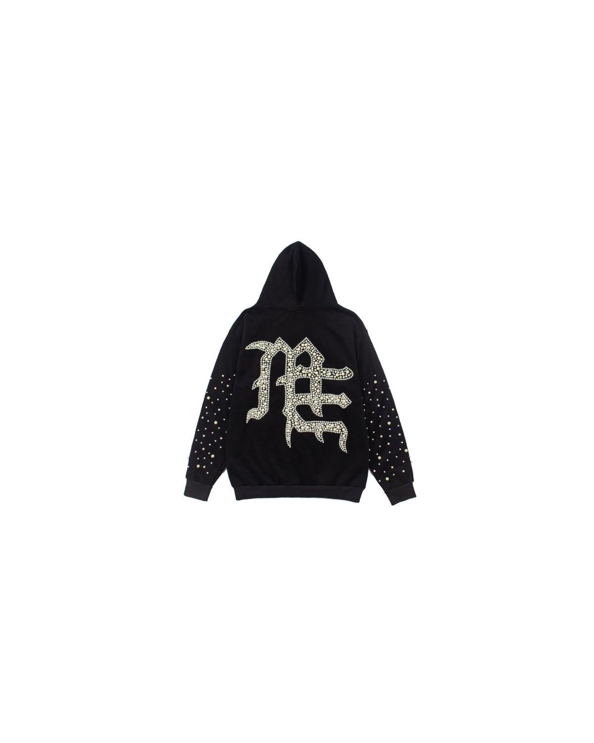 Rhinestone zip